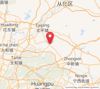 Map of Jiulong, Guangdong