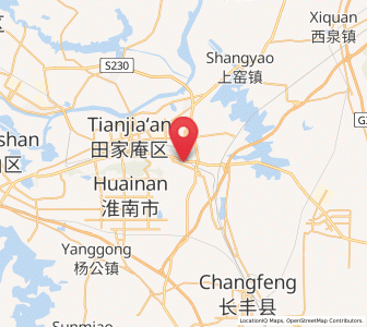 Map of Jiulonggang, Anhui