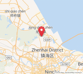 Map of Jiulonghu, Zhejiang