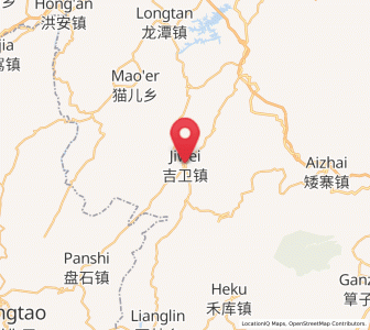 Map of Jiwei, Hunan