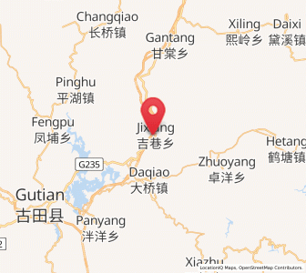Map of Jixiang, Fujian