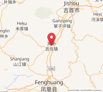 Map of Jixin, Hunan