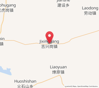 Map of Jixinggang, Heilongjiang
