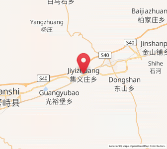 Map of Jiyizhuang, Shanxi
