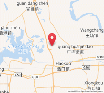 Map of Jiyukou, Hubei