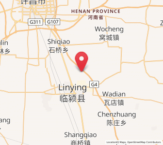 Map of Juling, Henan