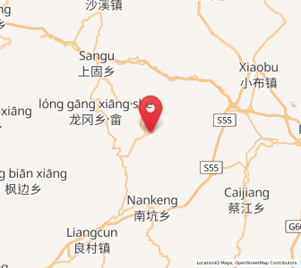 Map of Junbu, Jiangxi