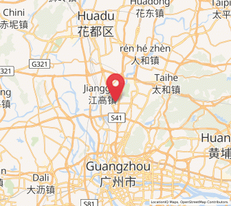 Map of Junhe, Guangdong