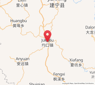 Map of Junkou, Fujian