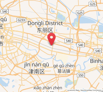 Map of Junliangcheng, Tianjin