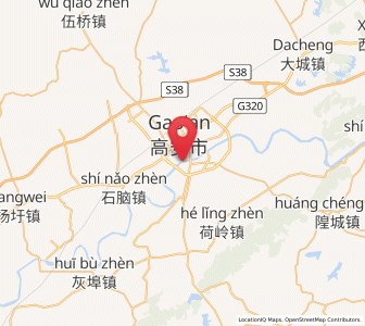 Map of Junyang, Jiangxi