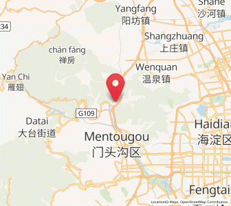 Map of Junzhuang, Beijing