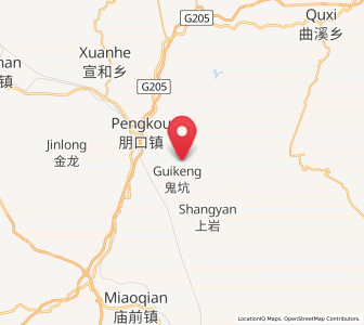 Map of Juxi, Fujian