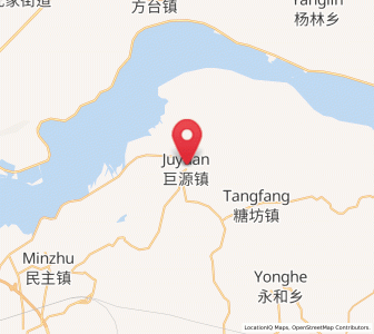 Map of Juyuan, Heilongjiang