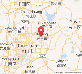 Map of Kaiping, Hebei