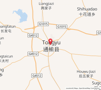 Map of Kaitong, Jilin