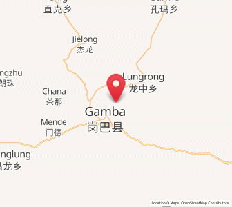 Map of Kambaxoi, Tibet