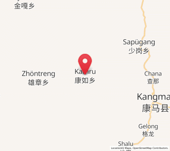 Map of Kamru, Tibet
