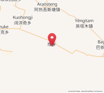 Map of Kan, Xinjiang