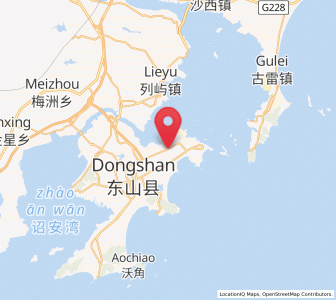 Map of Kangmei, Fujian