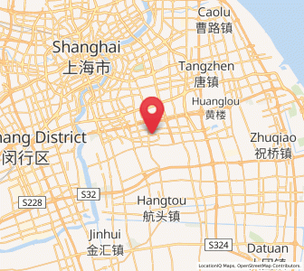 Map of Kangqiao, Shanghai