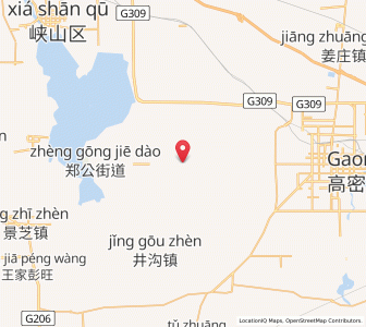 Map of Kanjia, Shandong