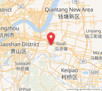 Map of Kanshan, Zhejiang