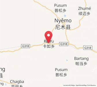 Map of Karru, Tibet