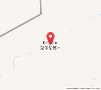 Map of Ke’erlun, Inner Mongolia