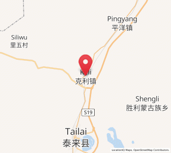 Map of Keli, Heilongjiang