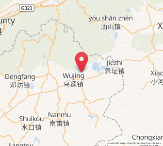 Map of Kongjiang, Guangdong