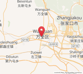 Map of Kongjiazhuang, Hebei