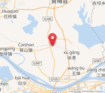 Map of Konglong, Hubei