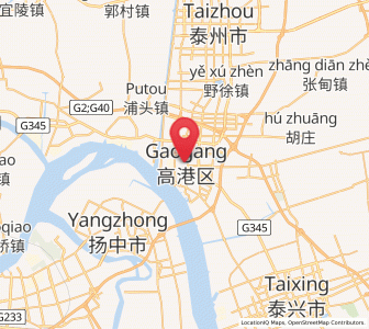 Map of Kou’an, Jiangsu