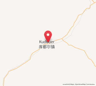 Map of Kudu’er, Inner Mongolia
