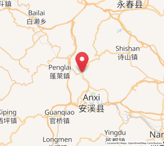 Map of Kuidou, Fujian