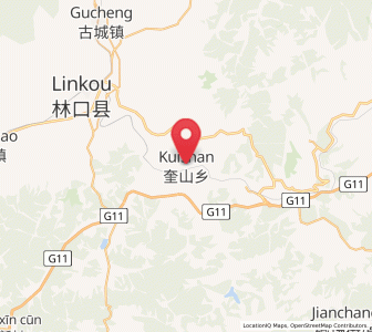 Map of Kuishan, Heilongjiang
