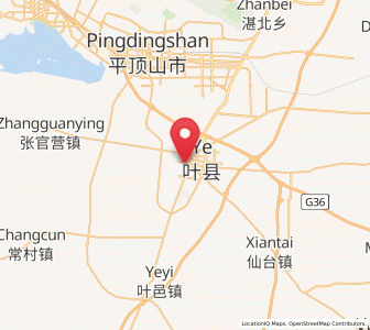 Map of Kunyang, Henan