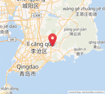 Map of Kutao, Shandong