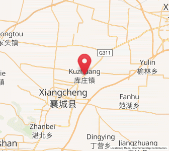 Map of Kuzhuang, Henan