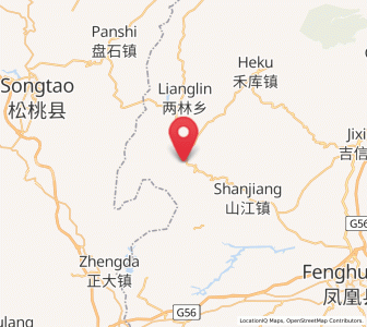 Map of La’ershan, Hunan