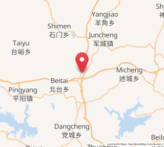 Map of Langjiazhuang, Hebei