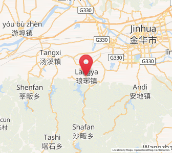 Map of Langya, Zhejiang