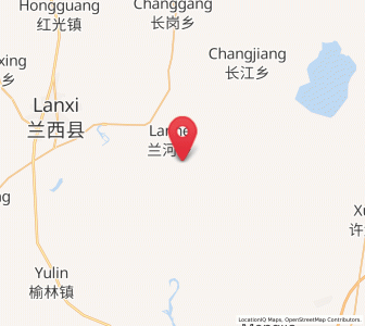 Map of Lanhe, Heilongjiang