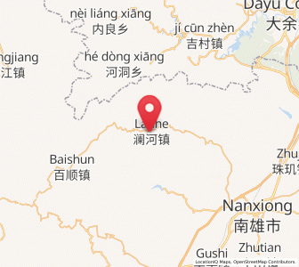 Map of Lanhe, Guangdong