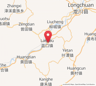 Map of Lankou, Guangdong