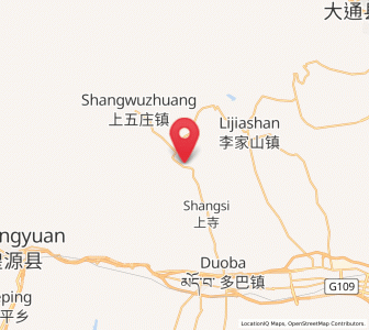 Map of Lanlongkou, Qinghai