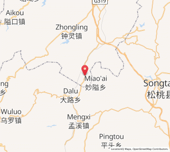 Map of Lanqiao, Chongqing