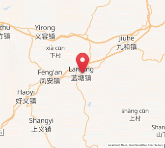 Map of Lantang, Guangdong