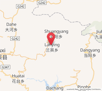 Map of Lanying, Chongqing